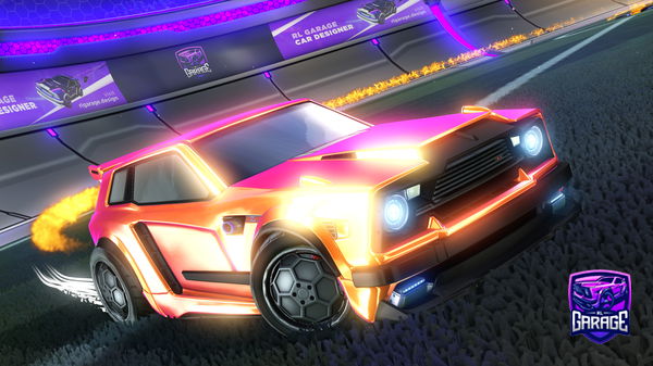 A Rocket League car design from NiElPa