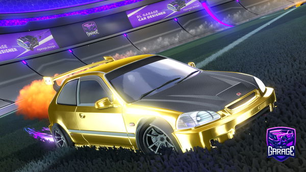 A Rocket League car design from Impulse_Mathijs