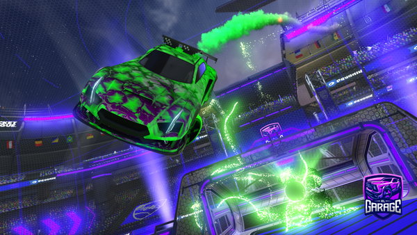 A Rocket League car design from TkashBeats