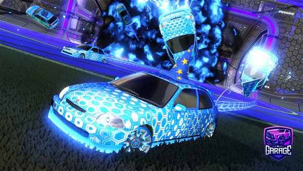 A Rocket League car design from Realboxedby_nick