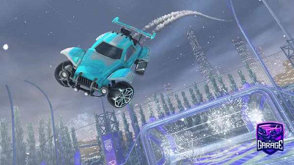 A Rocket League car design from Map1e