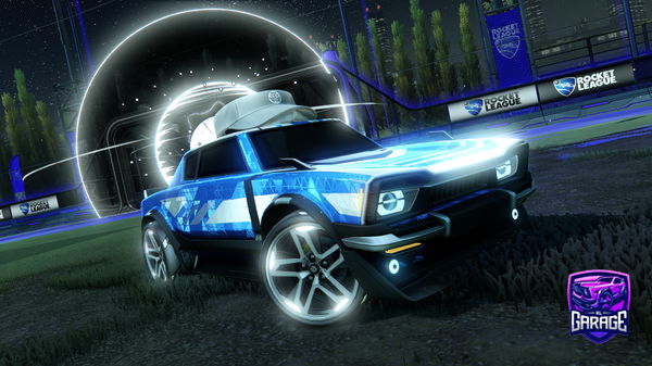 A Rocket League car design from Antagunist