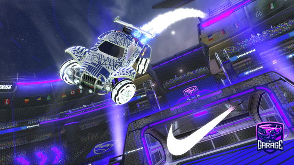 A Rocket League car design from Nutsongtat