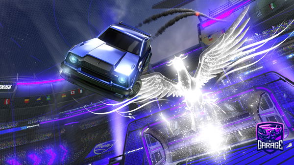 A Rocket League car design from milesdestroysyou