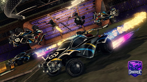 A Rocket League car design from daniracer23