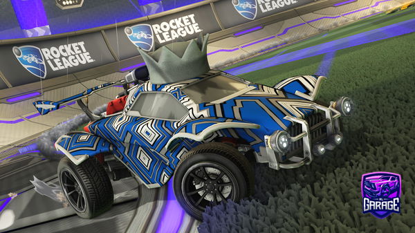 A Rocket League car design from AimZonYouTube