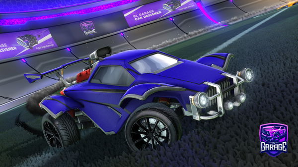 A Rocket League car design from texl