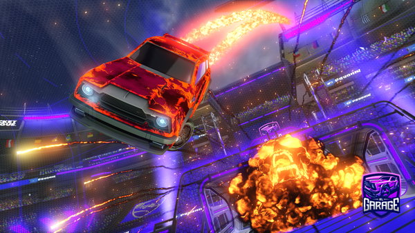 A Rocket League car design from Zaaiin786
