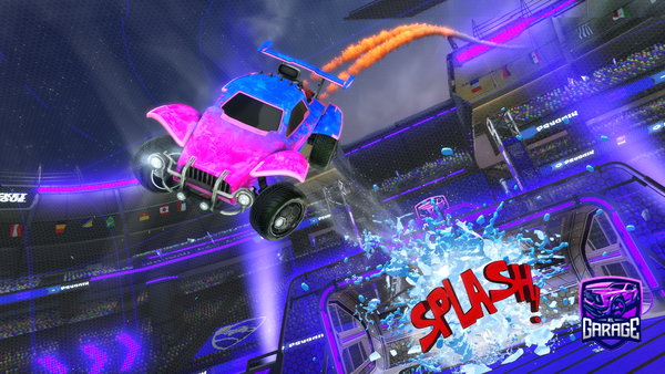 A Rocket League car design from Rl-zombie