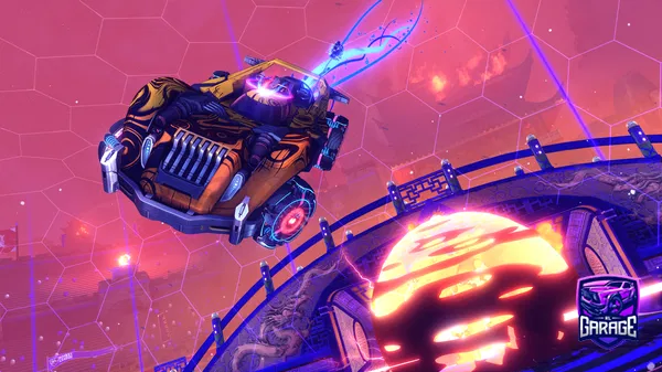 A Rocket League car design from PyroKiddo