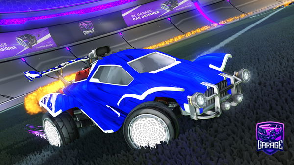 A Rocket League car design from C0zmic001