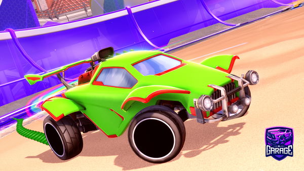 A Rocket League car design from FutureMerlin