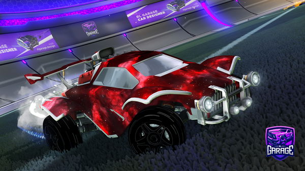 A Rocket League car design from NInja247tg