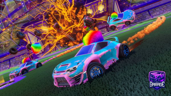 A Rocket League car design from geia_sou