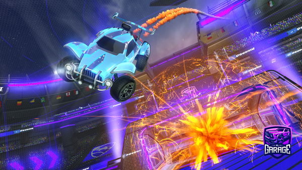 A Rocket League car design from Prestige_lege525