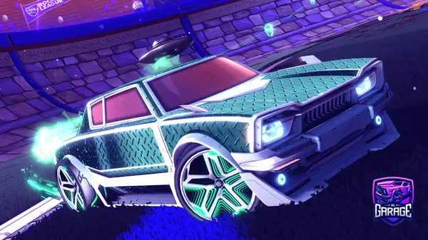 A Rocket League car design from abspielen