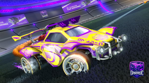 A Rocket League car design from itz_Slxsher