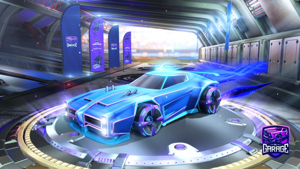 A Rocket League car design from Fuzdom