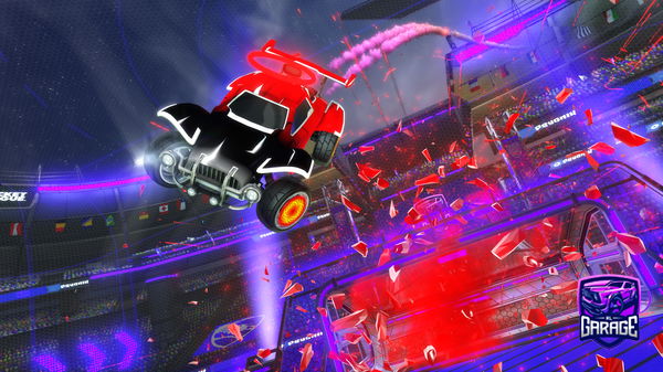 A Rocket League car design from AkiP2211