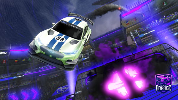 A Rocket League car design from Rhandy