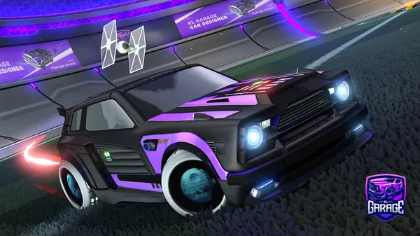 A Rocket League car design from ALIID