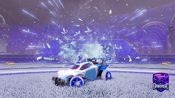 A Rocket League car design from BurningCrisp