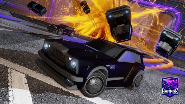 A Rocket League car design from NRGsenababa