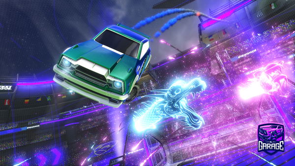 A Rocket League car design from spicy16236