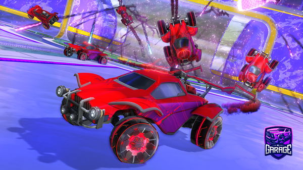 A Rocket League car design from Freerange_19