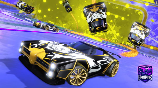A Rocket League car design from Slashasher