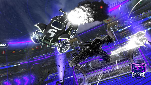 A Rocket League car design from UNGHOSTED5