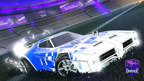 A Rocket League car design from Chocolatezera