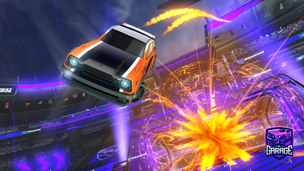 A Rocket League car design from JalaxyStorm
