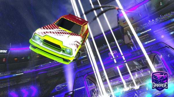 A Rocket League car design from WaterItem