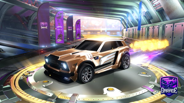 A Rocket League car design from FlxTroy