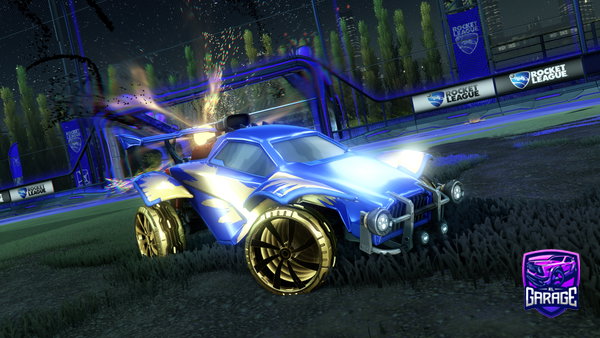 A Rocket League car design from H0TP0T