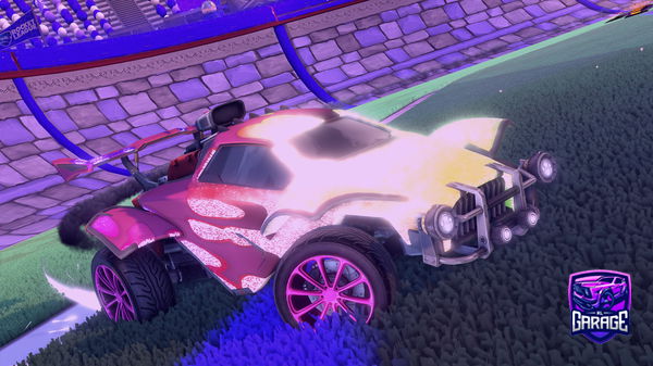 A Rocket League car design from Pacmology