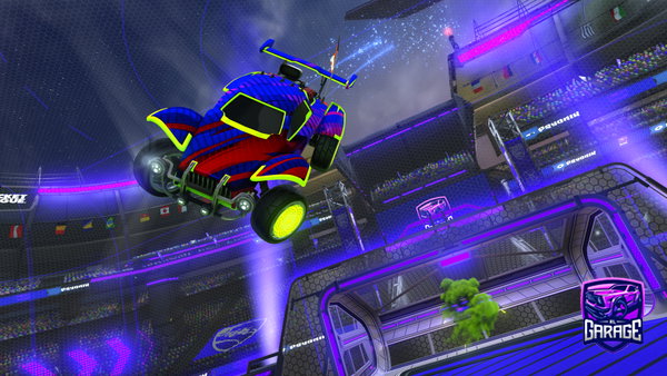 A Rocket League car design from policeroo09