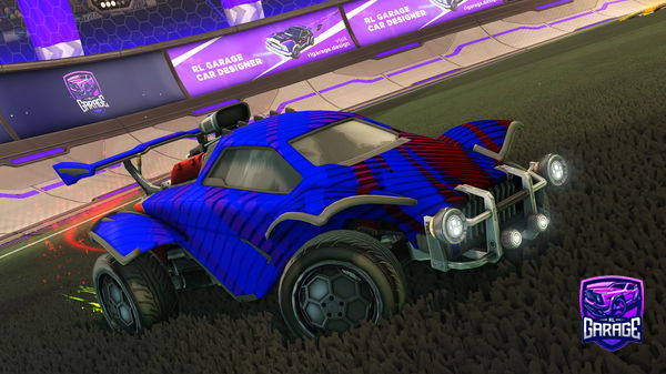 A Rocket League car design from lachstar12