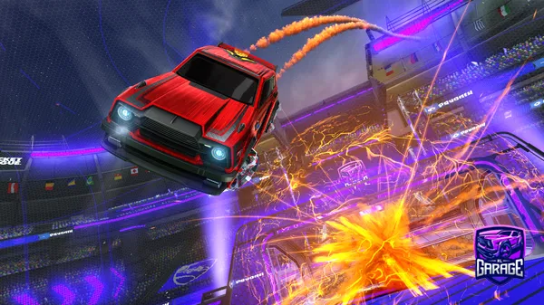 A Rocket League car design from Gasman3880