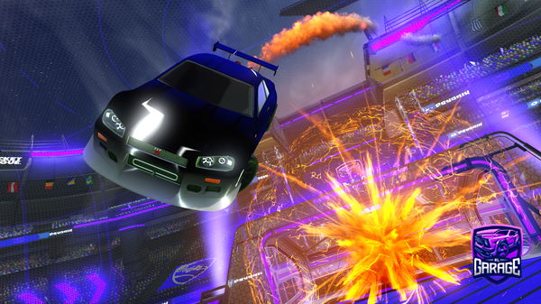 A Rocket League car design from Dawiiy