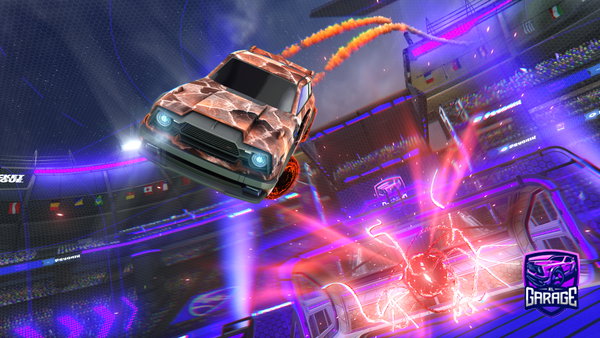 A Rocket League car design from TacitBlubs