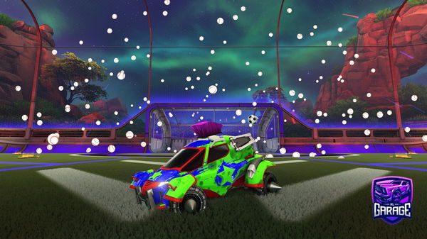 A Rocket League car design from amongusdog