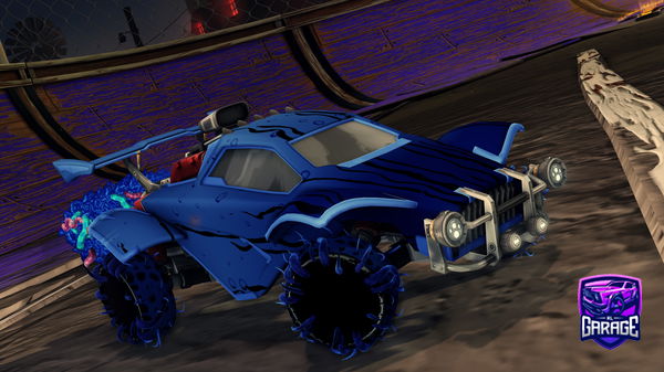 A Rocket League car design from frick_my_tm8