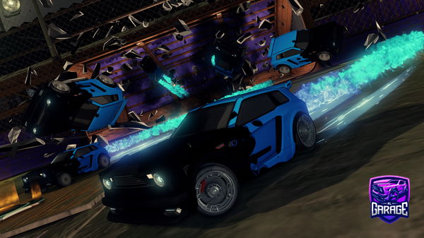 A Rocket League car design from Aimbotter56