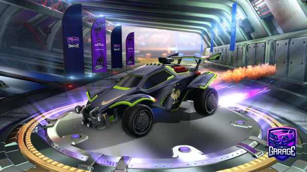 A Rocket League car design from Asterix_21