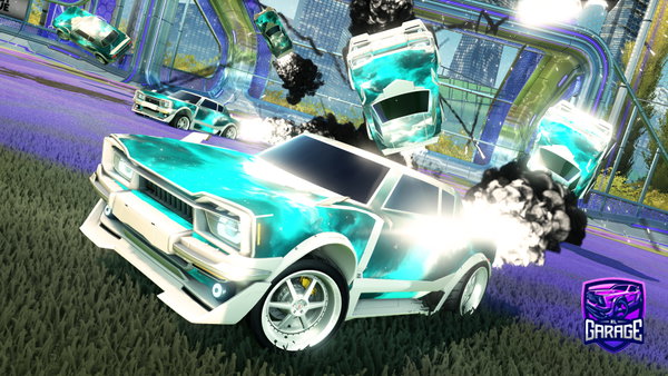 A Rocket League car design from jannike
