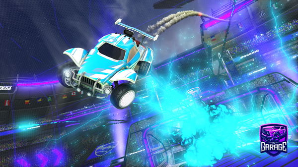 A Rocket League car design from TydeJV