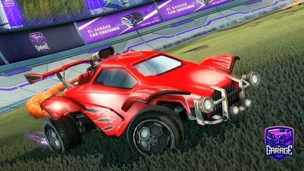 A Rocket League car design from Skrotym