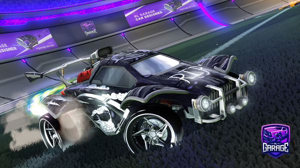 A Rocket League car design from G-man013